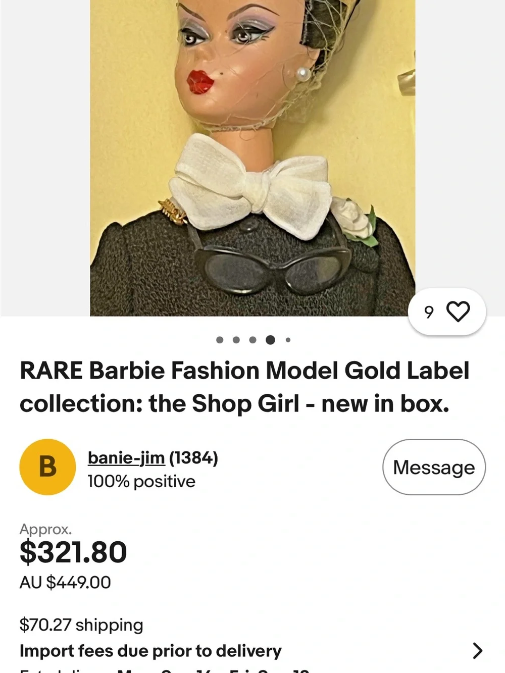 Vintage TEENAGE FASHION MODEL Barbie read below